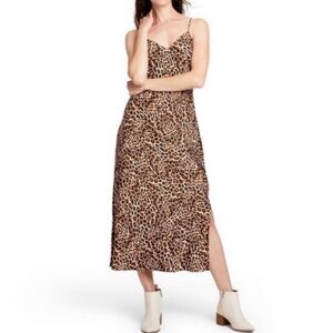 Nili Lotan for Target Cheetah Print slip Dress Size S